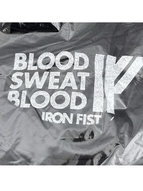 Iron Fist Athletic Positive Mental Attitude Black Tee Shirt Mens Large Unisex